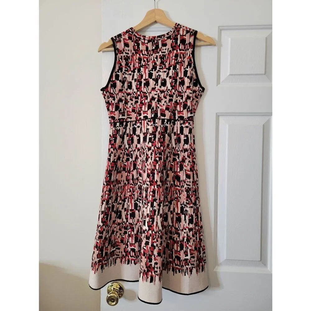 Paule Ka Jacquard Tweed Knit Dress M